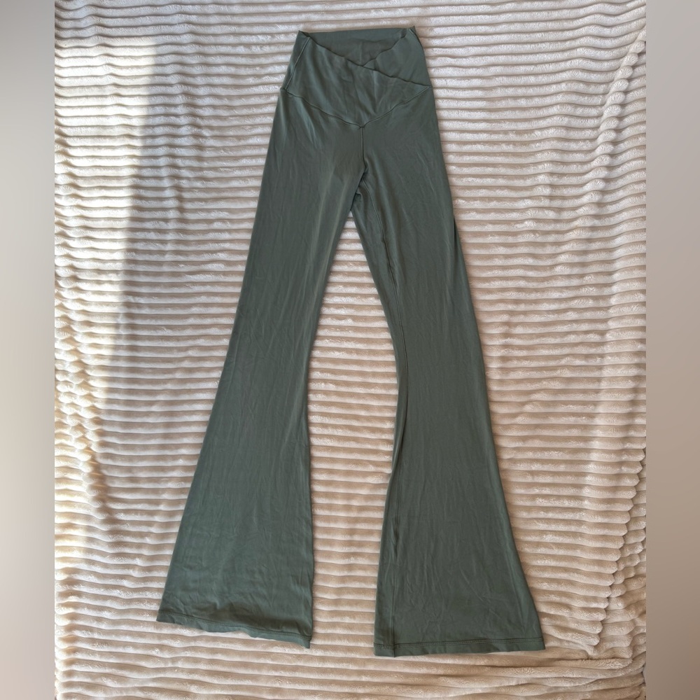 OFFLINE by Aerie Olive Flare Pants Leggings